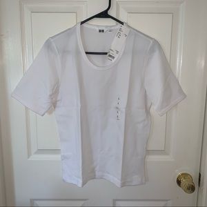 NWT - Large Uniqlo Women’s White T Shirt